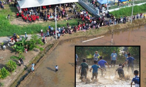 SUKAN SAWAH KEMBALIKAN NOSTALGIA DI KAMPUNG BUKIT PIATU