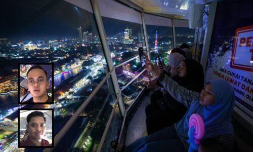 ‘VIEW MAHAL’ MENARA TAMING SARI MEMANG BERBALOI