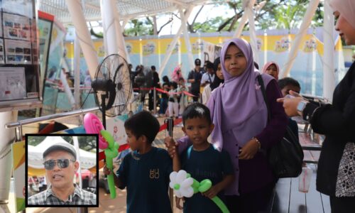 CUTI SEKOLAH: MENARA TAMING SARI DIBANJIRI PELANCONG, REKOD 1,154 ‘RIDES’
