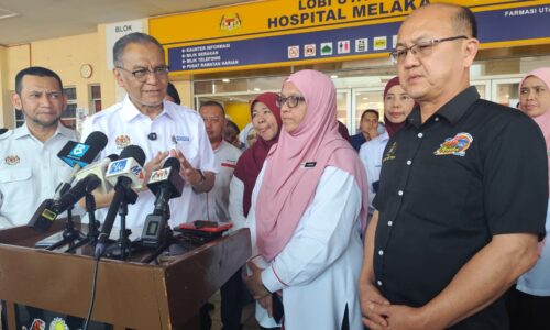 PEMBINAAN BLOK WANITA DAN KANAK-KANAK HOSPITAL MELAKA DISEGERAKAN – KKM