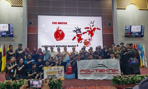 POLITEKNIK MERLIMAU RANGKUL EMAS, DINOBAT FAC MASTER, LAYAK KE FIRA WORLD CUP 2027