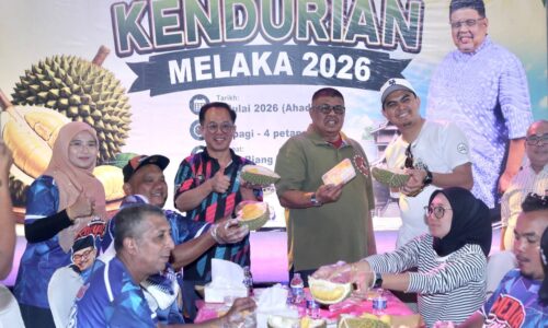 4,000 NIKMATI BUFET DURIAN PREMIUM, ‘KENDURIAN’ MELAKA BAKAL JADI ACARA TAHUNAN