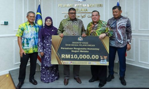INSENTIF KHAS SUNTIK SEMANGAT PENGGIAT PELANCONGAN MELAKA