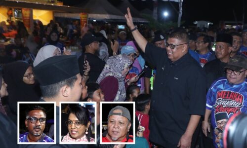 ORANG SERKAM PUJI DASAR MESRA RAKYAT KETUA MENTERI
