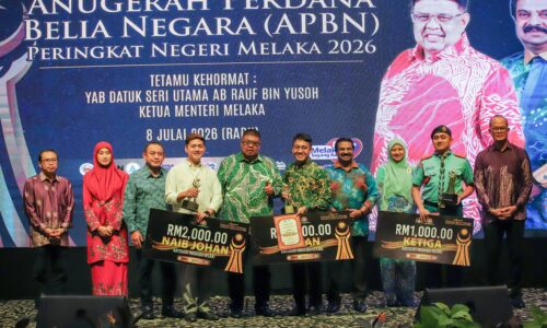 BELIA PERLU SEMAT, HAYATI PRINSIP MELAKA SAYANG RAKYAT