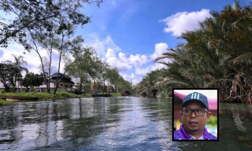 PELANTAR TINJAU BAKAL SERLAH PESONA SUNGAI KESANG