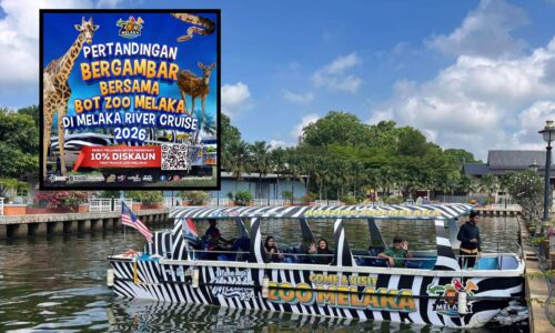 BERGAMBAR DENGAN BOT ‘ZEBRA’, DAPAT DISKAUN ZOO MELAKA