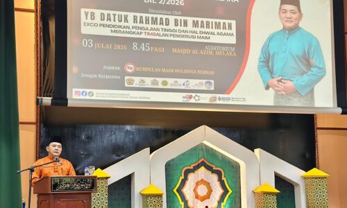 MELAKA LAKSANA HUKUMAN TEGAS BAGI KES JENAYAH SYARIAH