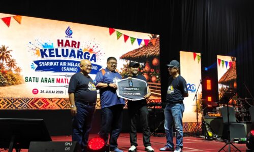 REZEKI BAKAL CAHAYA MATA PERTAMA, KAKITANGAN SAMB MENANG PROTON SAGA
