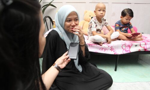 ‘IBU CUMA MAHU AIRA SEMBUH, KEMBALI CERIA’