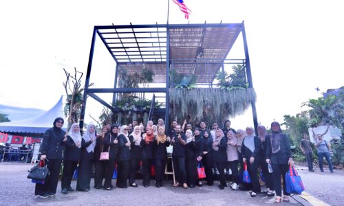 HLN 2026: MPHTJ OLAH SISA CANTASAN POKOK JADI HIASAN