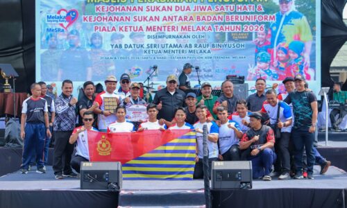 KEJOHANAN SUKAN MANIFESTASI PENGHARGAAN KERAJAAN NEGERI BUAT WARGA BADAN BERUNIFORM