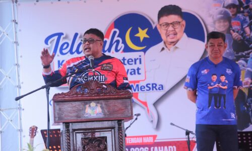 JELAJAH KETUA MENTERI SAYANG RAKYAT BAWA MESEJ TIADA RAKYAT DILUPAKAN