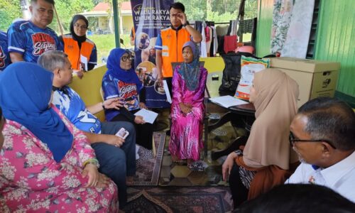 ZIARAH KASIH BAWA BERITA GEMBIRA UNTUK RAKYAT
