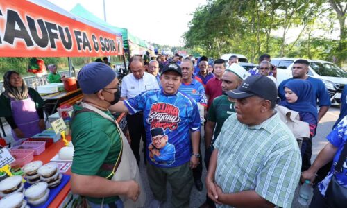 BAZAR RY JADI LOKASI BAHARU LEBIH 100 PENIAGA PASAR MALAM TAMAN SERI KRUBONG
