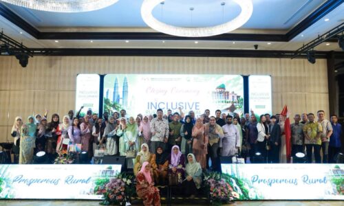 INKLUSIVITI DESA FELDA HUTAN PERCHA PUKAU DELEGASI 18 NEGARA