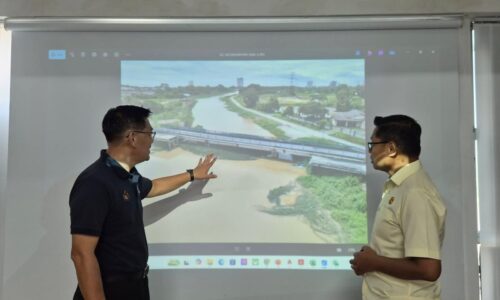 PEMBINAAN JAMBATAN STULANG DAENG-PULAU GADONG BERMULA SEPTEMBER