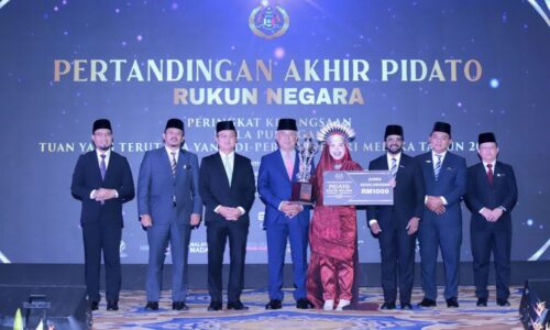 PETAH BERTUTUR SEJAK TADIKA, AISYAH DINOBATKAN JUARA KESELURUHAN PIDATO RUKUN NEGARA 2026
