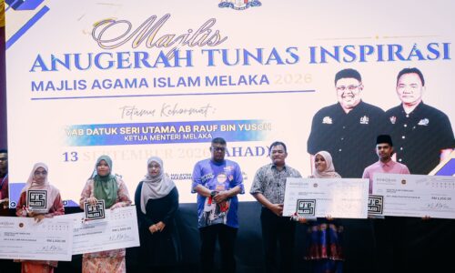 PELABURAN RM163,690 UNTUK MASA DEPAN ANAK ASNAF MELAKA