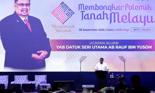 ‘LANGIT YANG SAYA JUNJUNG IALAH KEDAULATAN KEGEMILANGAN KESULTANAN MELAYU MELAKA’ – AB RAUF