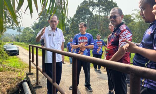 WRUR TABOH NANING: JAMBATAN SEMPIT AKAN DIBESARKAN, LANCAR AKSES 15 RUMAH