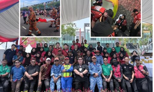 HARI KEBANGSAAN: PARAKOM MELAKA KENDALI 60 KES KECEMASAN DI KLEBANG