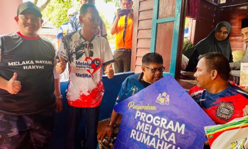 TAK PERLU TUNGGU LAMA, ‘MELAKA RUMAHKU’ SIAP DALAM 3 BULAN