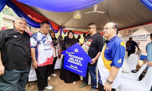 MELAKA RUMAHKU: RM8 JUTA BANTU GOLONGAN PERLUKAN RUMAH SELESA