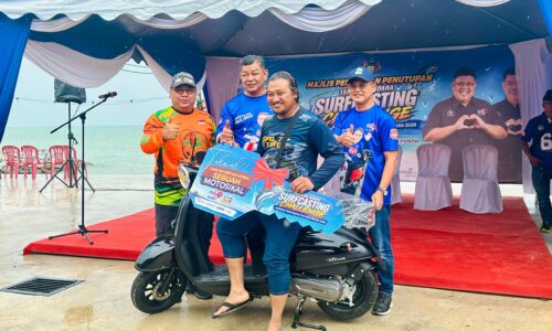‘KUMPAU’ TAPI ‘TAPAU’ MOTOSIKAL DI TANJUNG BIDARA
