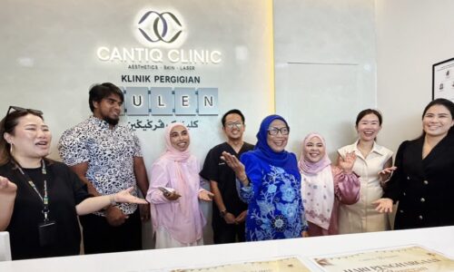 KLINIK CANTIQ BAWA MESEJ KECANTIKAN SELAMAT