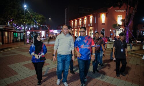 LONDON IKUT JEJAK MELAKA LAKSANA ZON BEBAS KENDERAAN