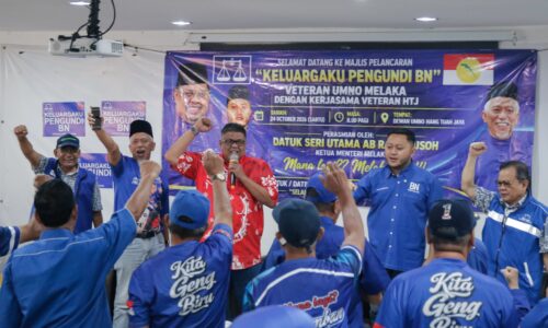 PRN MELAKA: VETERAN UMNO TIDAK DILUPAKAN, SEDIA BANTU BN
