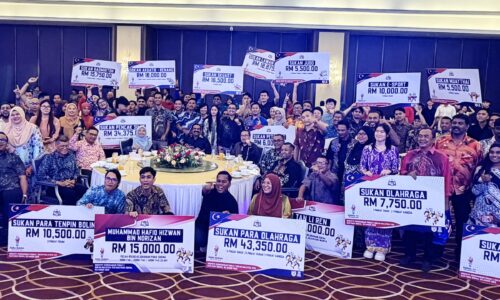 MELAKA AGIH RM308,725 INSENTIF ATLET SUKMA DAN PARA SUKMA 2026
