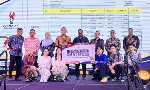 MELAKA SEDIA RM10.9 JUTA PERKASA PEMBANGUNAN SUKAN 2026