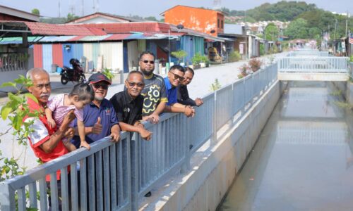 MBMB PERUNTUK RM14.3 JUTA NAIK TARAF PERPARITAN, KURANGKAN RISIKO BANJIR
